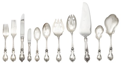 Lot 218 - Lunt Sterling Silver Eloquence Pattern...