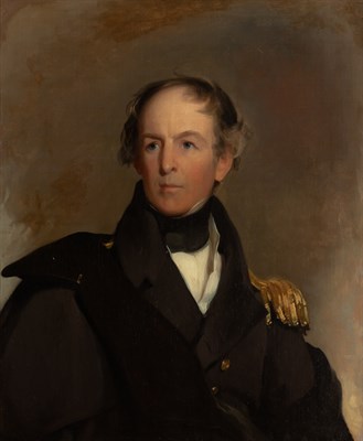 Lot 1133 - Thomas Sully American, 1783-1872 Portrait of...