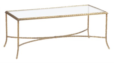 Lot 321 - Neoclassical Style Gilt Bronze Coffee Table...
