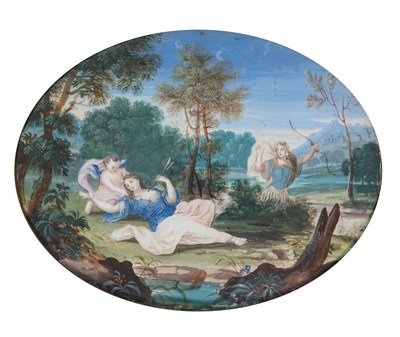 Lot 31 - French School Circa 1700 Adonis Shooting Venus...