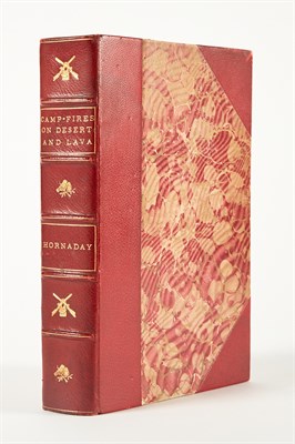 Lot 290 - HORNADAY, WILLIAM T. Camp-Fires on Desert and...