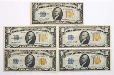 Lot 3077 - United States 1934 A $10 North Africa...