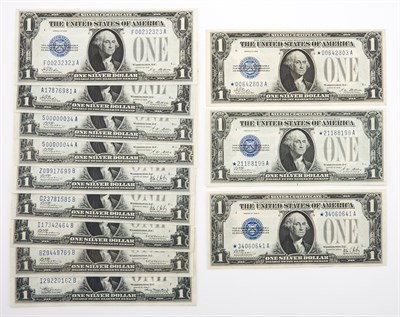 Lot 3079 - United States 1928 $1 Silver Certificate Group...