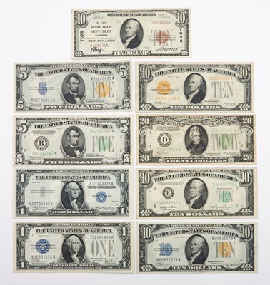 Lot 3097 - United States Small Size Bank Note Group...