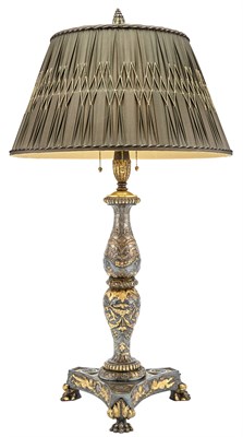 Lot 148 - Renaissance Style Gilt and Silver Patinated...