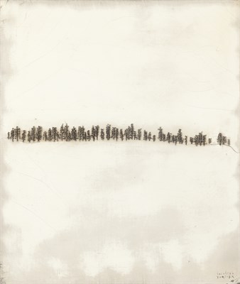 Lot 21 - Soichiro Tomioka Japanese, 1922-1994 Trees in...