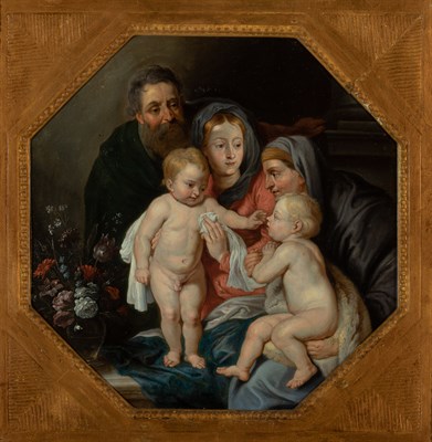 Lot 13 - School of Sir Peter Paul Rubens The Holy...