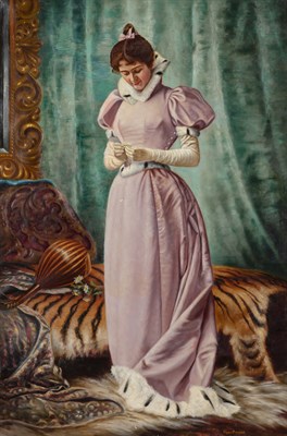Lot 57 - Hugo Possner American, 1859-1933 Lady in a...