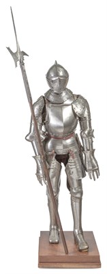 Lot 1177 - Full Suit of Steel Armor Probably 19th century...