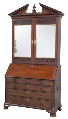 Lot 1127 - George II/III Parcel-Gilt Carved Mahogany...
