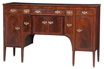 Lot 1152 - Federal Inlaid Mahogany Sideboard Possibly New...