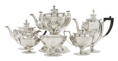 Lot 1112 - J.E. Caldwell Sterling Silver Tea and Coffee...