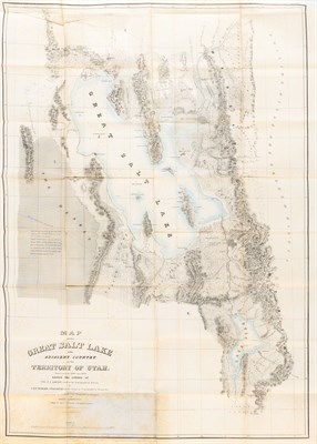 Lot 63 - [MAPS--WEST] [STANSBURY, HOWARD]. Maps....