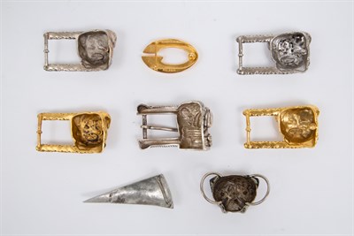 Lot 1021 - Group of Belts and Belt Buckles Comprising...