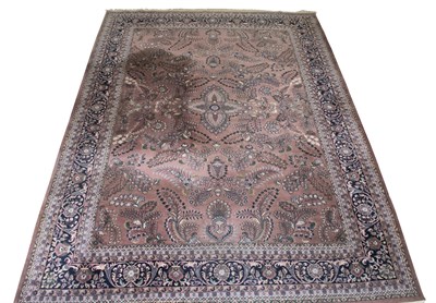 Lot 384 - Indo-Sarouk Carpet India, contemporary The...