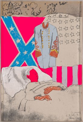 Lot 31 - Larry Rivers (1923-2002) THE LAST CIVIL WAR...