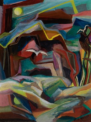 Lot 76 - Dorothy V. Reese American, 1899-1989 Lonely...