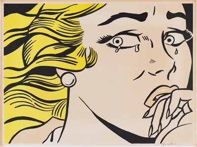 Lot 102 - Roy Lichtenstein (1923-1997) CRYING GIRL...
