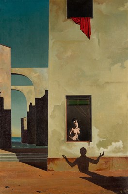 Lot 63 - Jose Manuel Capuletti Spanish, 1925-1978 Woman...