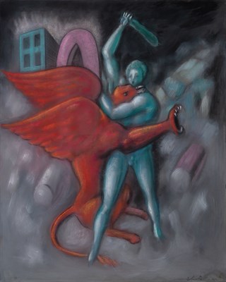 Lot 37 - Roberto Barni Italian, b. 1939 Fonti, 1984...