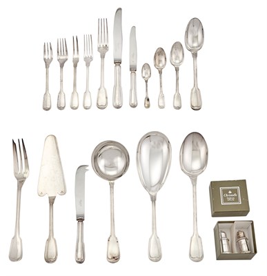 Lot 97 - Christofle Silver Plated Chinon Pattern...
