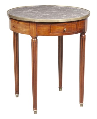 Lot 274 - Louis XVI Gilt-Metal Mounted Walnut Bouillotte...