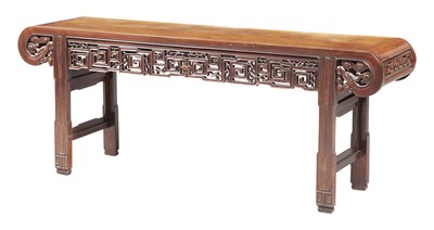 Lot 299 - Chinese Hardwood Altar Table Height 28 1/4...