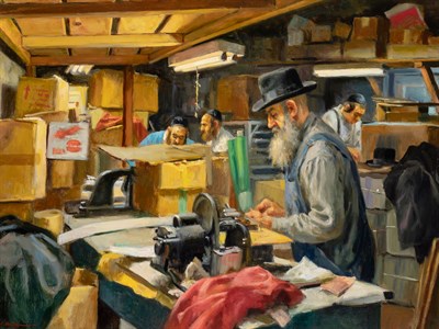Lot 78 - Isaac (Itshak) Jack Holtz Polish/American,...