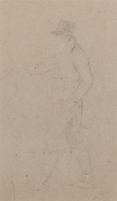Lot 1005 - Benjamin West American, 1738-1820 Two Studies...