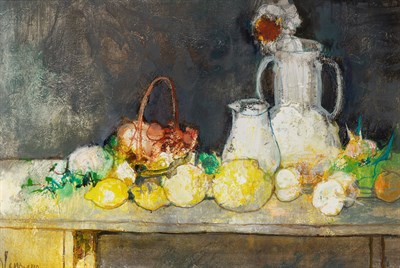 Lot 72 - Jean Jansem French, 1920-2013 Nature Morte au...