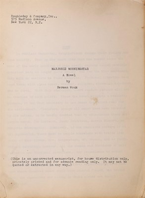 Lot 198 - The Daniel and Joanna S. Rose Collection WOUK,...