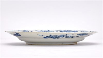 Lot 142 - A Chinese Blue and White Porcelain Plate...