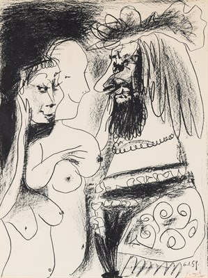 Lot 158 - Pablo Picasso (1881-1973) LE VIEUX ROI (BLOCH...