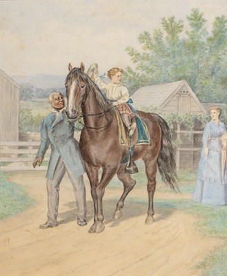 Lot 1014 - American School 19th century Little Phil...