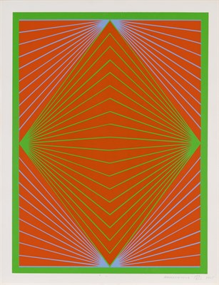 Lot 27 - Richard Anuszkiewicz (1930-2020) DIAMOND...