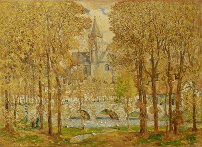 Lot 2 - C. Harry Allis American, 1870-1938 View of a...