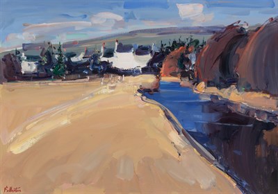Lot 99 - James Fullarton British, b. 1946 River Girvan -...