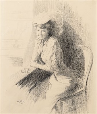 Lot 1044 - Giovanni Boldini Italian, 1842-1931 An Elegant...