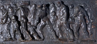 Lot 1055 - After Honore Daumier Les Emigrants Signed H....