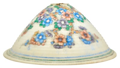 Lot 170 - Pairpoint Mfg. Co. Reverse-Painted Mold Blown...