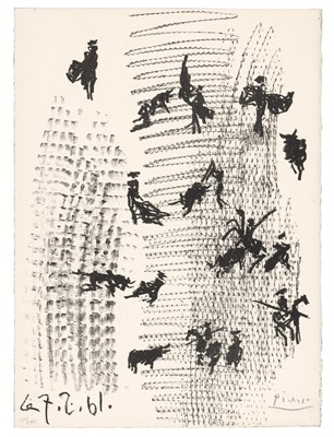 Lot 160 - Pablo Picasso (1881-1973) TOROS Y TOREROS...