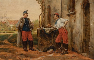 Lot 1009 - Etienne Prosper Berne-Bellecour French,...