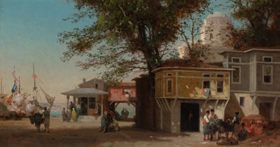 Lot 1016 - Germain-Fabius Brest French, 1823-1900 On the...