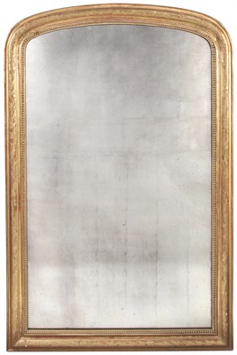 Lot 198 - Louis Philippe Giltwood Overmantel Mirror...