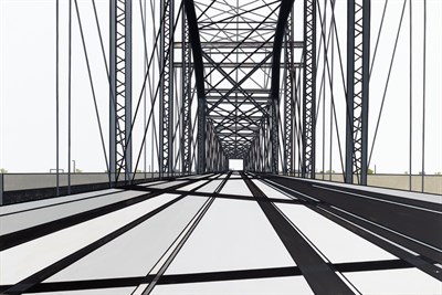 Lot 57 - William Steiger American, b. 1962 Railway...