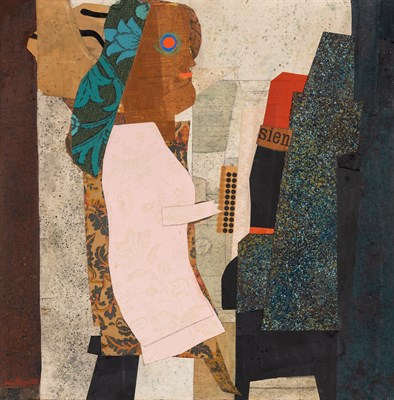 Lot 68 - Max Papart French, 1911-1994 Pianiste Bleue...