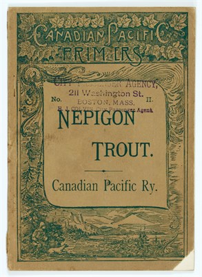 Lot 259 - [ANGLING--CANADA] WHITCHER, W. F. Canadian...