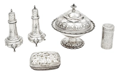 Lot 271 - Group of American Silver Table Articles...