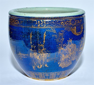 Lot 152 - A Chinese Porcelain Jardinière Qing Dynasty Of...