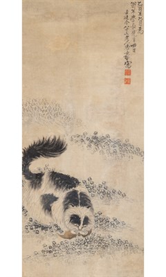 Lot 334 - A Chinese School Painting Qing Dynasty Ink and...